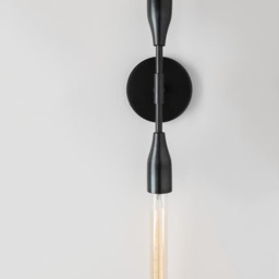 Tara Double Wall Light Bronze, Wall Light, Old Bronze - Andrew Martin - thumbnail 2