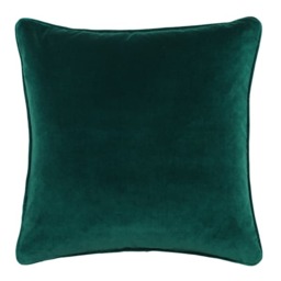 Medici Kingfisher, Sustainable Feather, Cushion - Andrew Martin Eco-conscious & Cotton & Velvet Plain - thumbnail 1