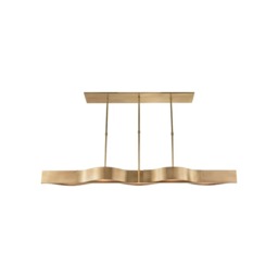 Avant Pendant Brass, Pendant Light, Antique-Burnished Brass - Andrew Martin - thumbnail 1