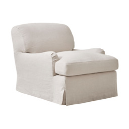 Lady May Chair, Stone, Armchair, Light Neutral - Andrew Martin Linen - thumbnail 1