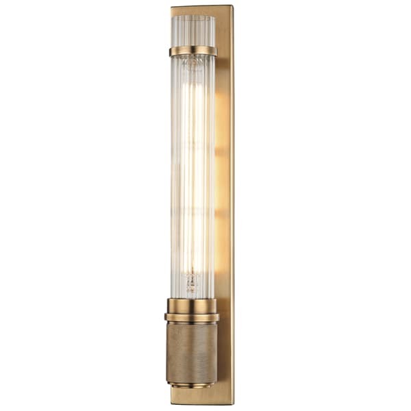 Shaw Wall Light Brass, Wall Light, Aged Brass - Andrew Martin - image 1