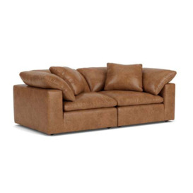 Truman Large Sectional Sofa in Leather - Andrew Martin