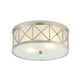 Montpelier , Ceiling Light, Large, Polished Nickel - Andrew Martin