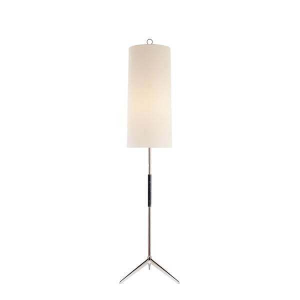 Frankfort , Floor Lamp, Polished Nickel - Andrew Martin - image 1