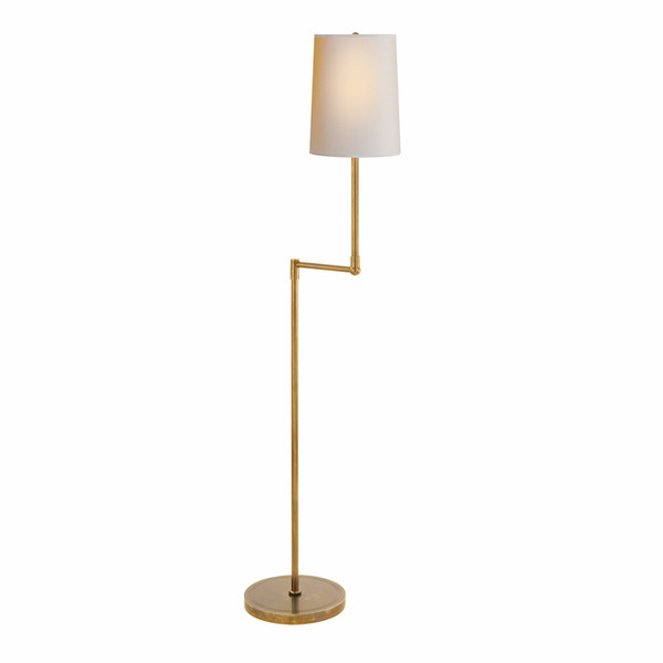 Ziyi, Floor Lamp, Hand-Rubbed Antique Brass - Andrew Martin - image 1