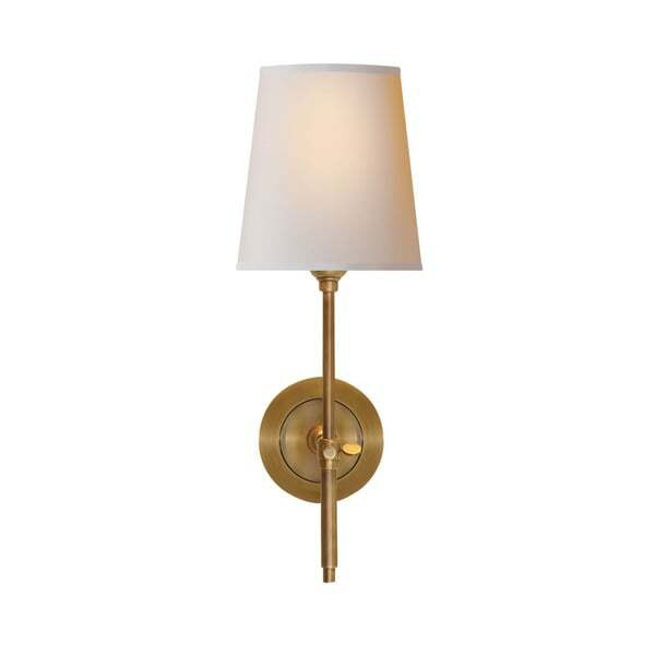 Bryant, Wall Light, Hand-Rubbed Antique Brass - Andrew Martin - image 1