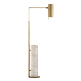 Alma, Floor Lamp, Antique-Burnished Brass - Andrew Martin - thumbnail 1