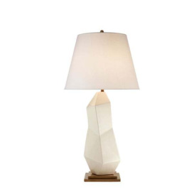 Bayliss, Table Lamp, White - Andrew Martin