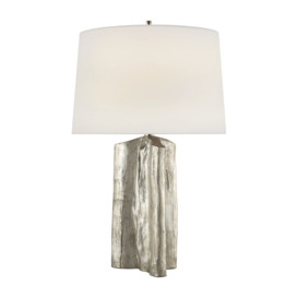 Sierra, Table Lamp, Burnished Silver Leaf - Andrew Martin