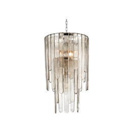Fenwater, Pendant Light, Clear/Nickel - Andrew Martin - thumbnail 1