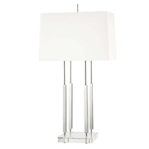 Rhinebeck, Table Lamp, Polished Nickel - Andrew Martin
