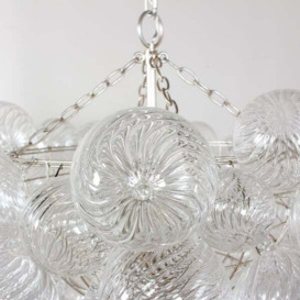 Talia, Chandelier, Burnished Silver Leaf - Andrew Martin - thumbnail 2