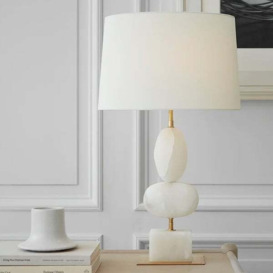 Dani, Table Lamp, Alabaster - Andrew Martin