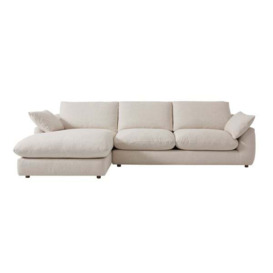 Fulton Sofa - Left Hand Facing, Corner Sofa, Left Hand Facing, Light Neutral - Andrew Martin Linen - thumbnail 2