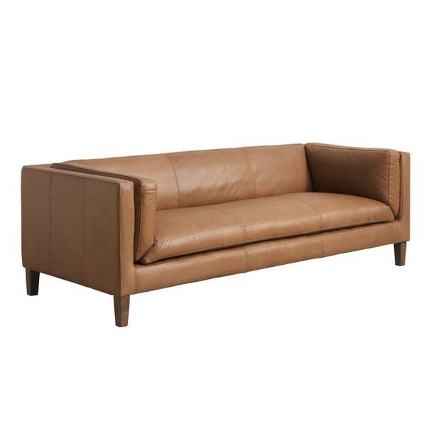 Morse Sofa, Sofa, Bronze/Brown - Andrew Martin Leather - image 1
