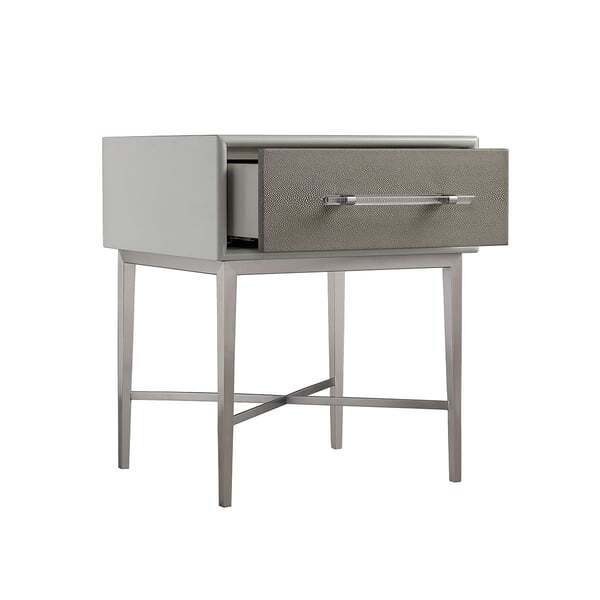 Alice, Bedside Table, Grey - Andrew Martin - image 1