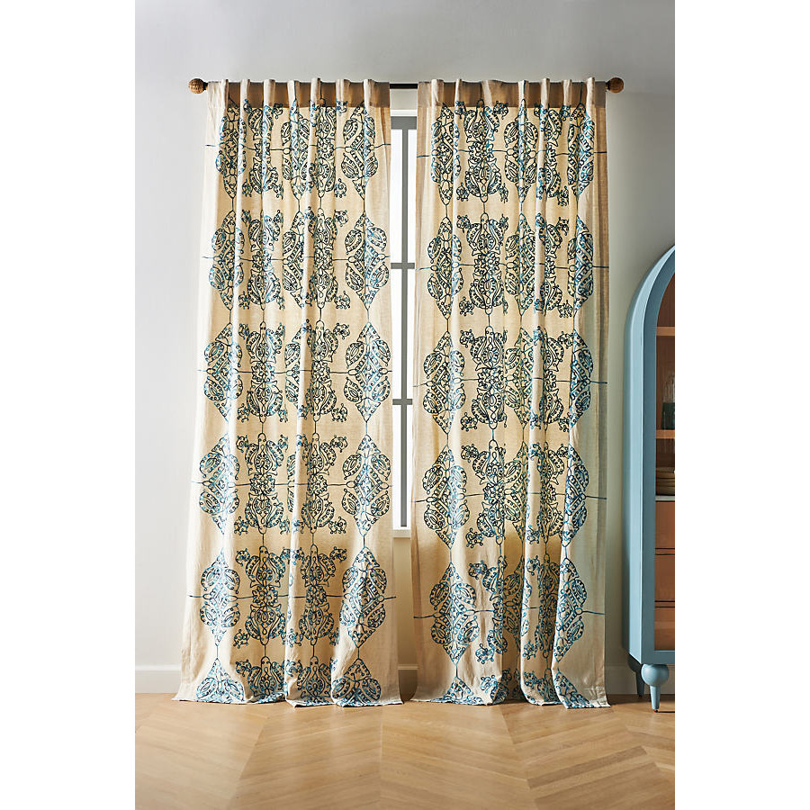 Embroidered Medina Curtain