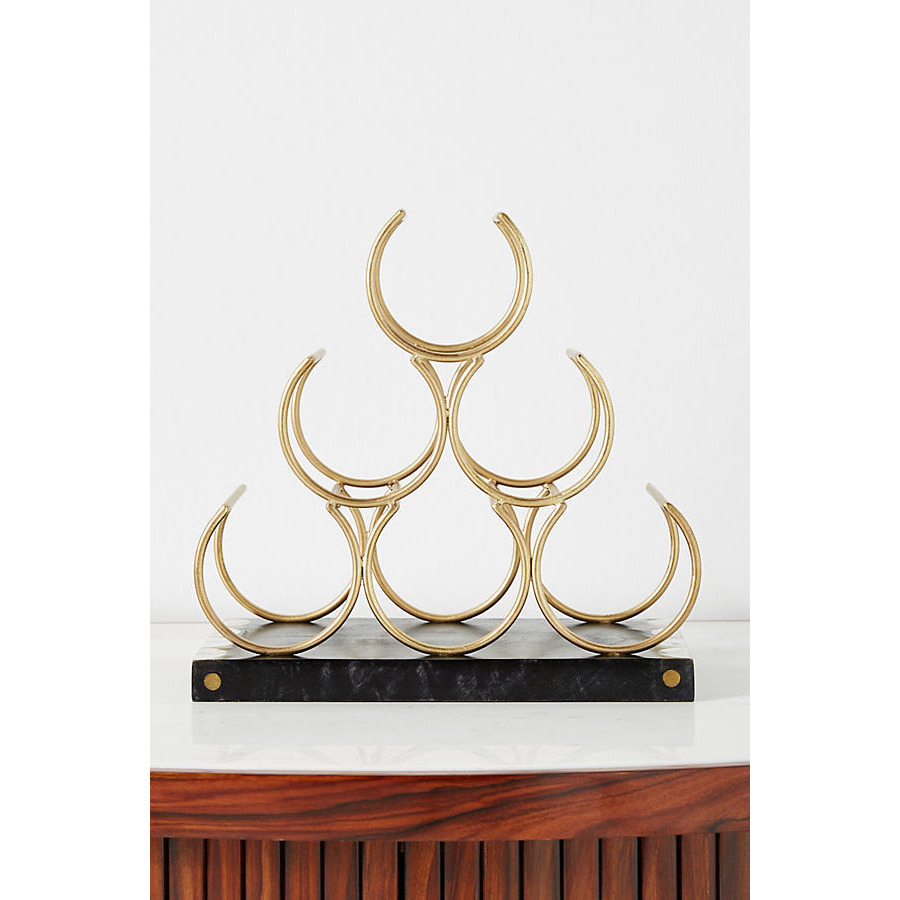 Mother-of-Pearl Inlay Wine Rack - image 1