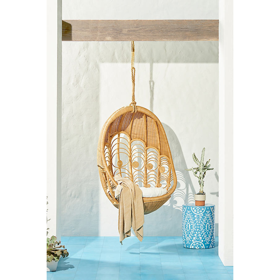 Peacock Indoor/Outdoor Hanging Chair by Anthropologie