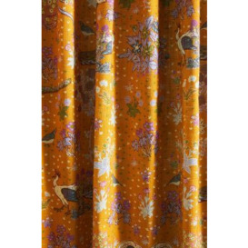 Darby Semi-Sheer Floral Curtain - thumbnail 2