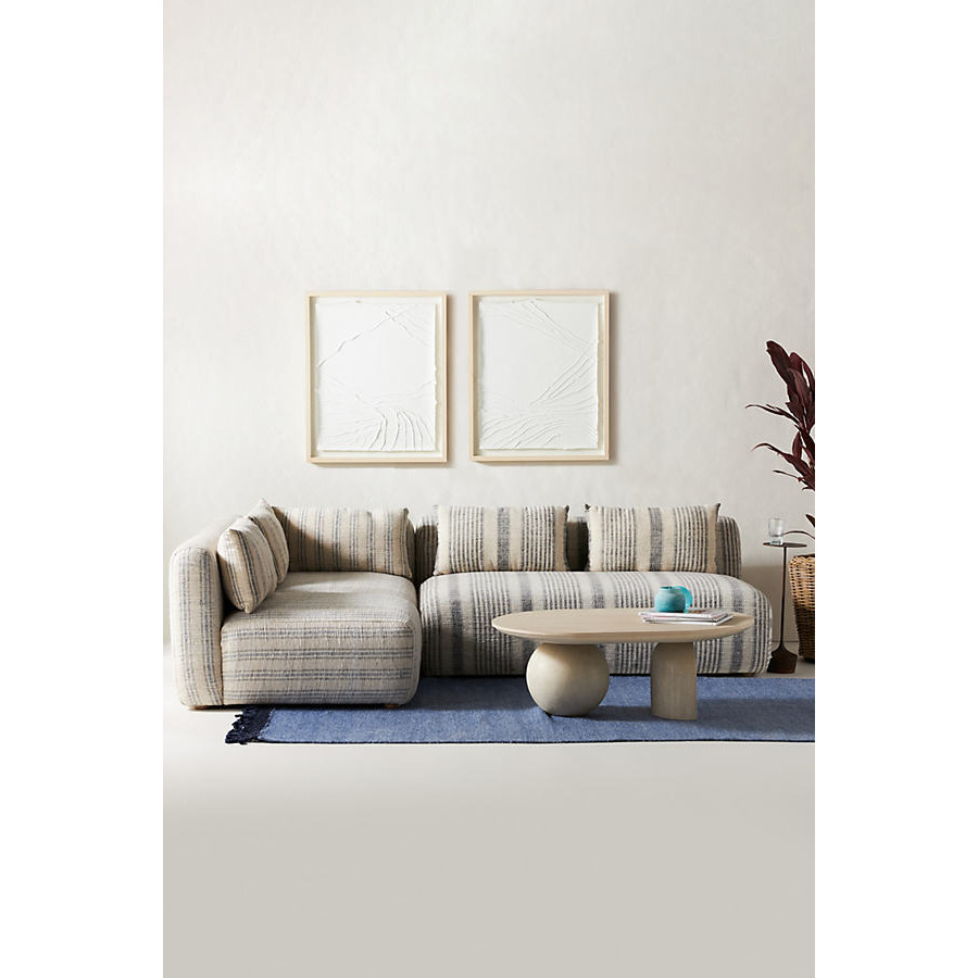 Boro Stripe Kori Modular Armless Sofa - image 1
