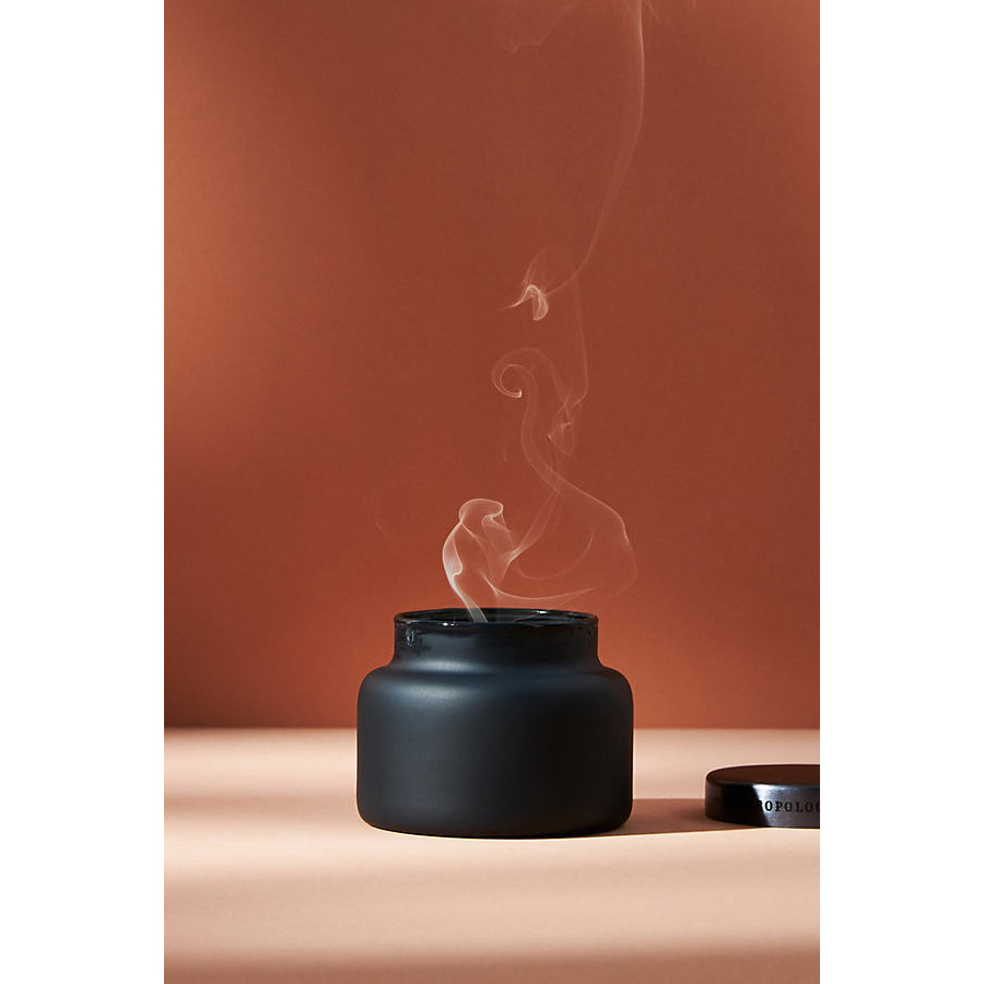 Capri Blue Volcano Mini Matte Black Jar Candle - image 1