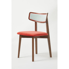 Amy Velvet-Upholstered FSC Wood Dining Chairs, Set of 2 - thumbnail 2