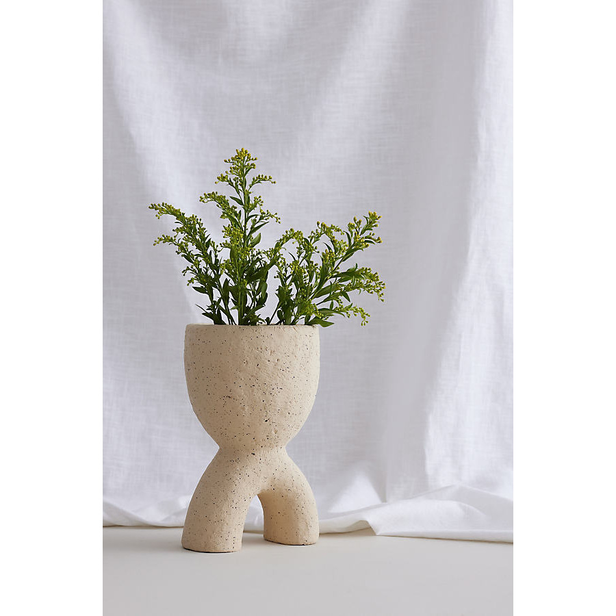 Betty & Mojo Sculptural Cement Vase - image 1