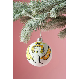 The Conscious Festive Icon Glass Bauble Christmas Tree Decoration