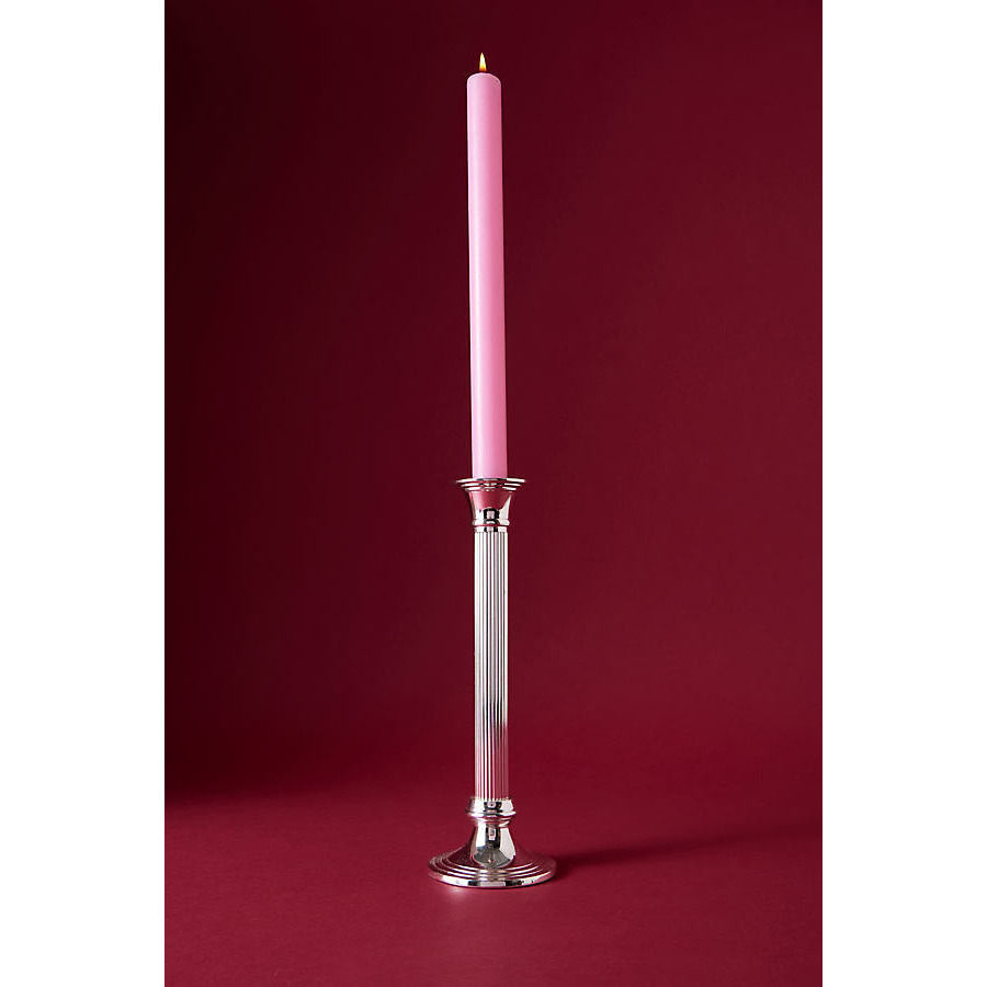 Anna + Nina Silver-Plated The Column Taper Candle Holder - image 1