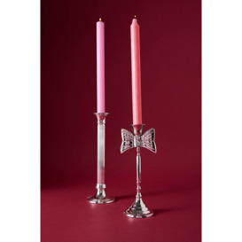 Anna + Nina Silver-Plated The Column Taper Candle Holder - thumbnail 2