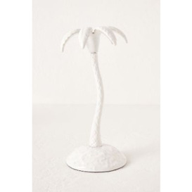 Les Ottomans Ceramic Palm Tree Taper Candle Holder - thumbnail 2
