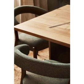 Elsa Orezza Weave-Upholstered FSC Beech Wood Dining Chair - thumbnail 2