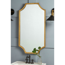 Lina Metal Bathroom Wall Mirror - thumbnail 2