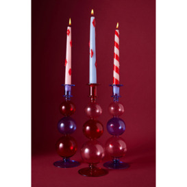Anna + Nina The Endless Love Bubble Glass Tape Candle Holder