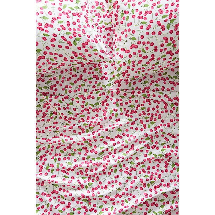 Maeve Organic Sateen Printed Fitted Sheet - image 1