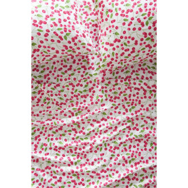 Maeve Organic Sateen Printed Fitted Sheet - thumbnail 1
