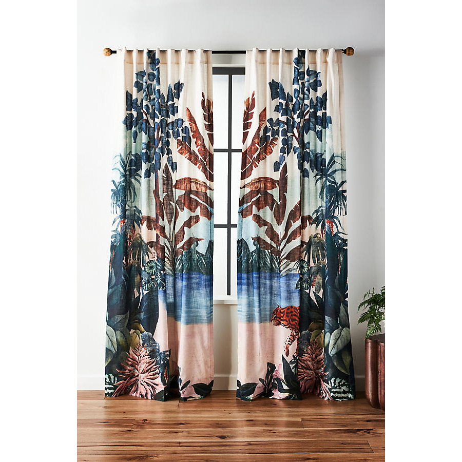 Set of 2 Tesserae Mural Curtains - image 1