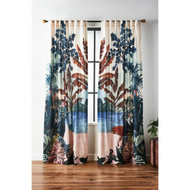 Set of 2 Tesserae Mural Curtains