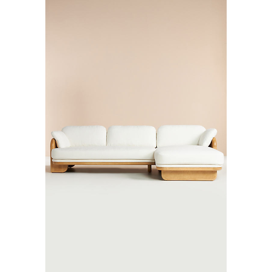 Mica Linen Modular Right-Corner Sofa - image 1