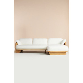 Mica Linen Modular Right-Corner Sofa - thumbnail 1