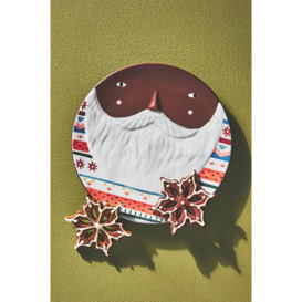 Fotini Tikkou Mr. Claus Christmas Dessert Plate - thumbnail 1