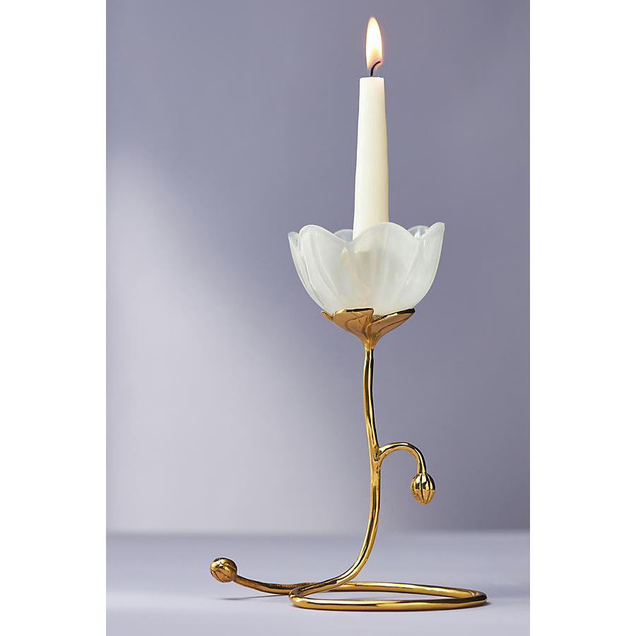 Petunia Taper Candle Holder, Tall - image 1