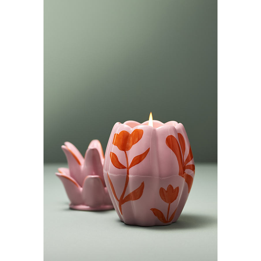 Cara Fruity Lychee & Pink Dragon Fruit Pineapple Ceramic Candle - image 1