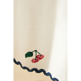 Maeve Embroidered Cherries Hand Towels, Set of 2 - thumbnail 2