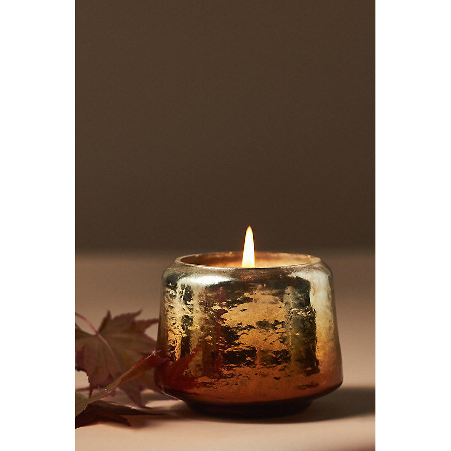 By Anthropologie Pumpkin Sweet Vanilla Glass Jar Candle, Extra-Small - image 1