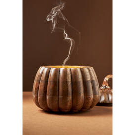 Wooden Pumpkin Spice & Black Walnut Candle