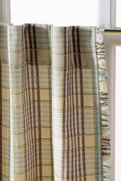 By Anthropologie Tucker Ruffle Edge Cotton Cafe Curtains, Set of 2 - thumbnail 2
