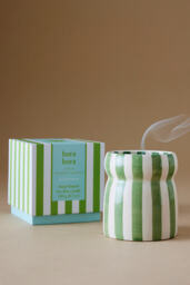 Paddywax Cabana Bora Bora Striped Ceramic Candle - thumbnail 2