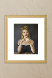 The Woman from the North by Janet Hill Framed Wall Art - thumbnail 1